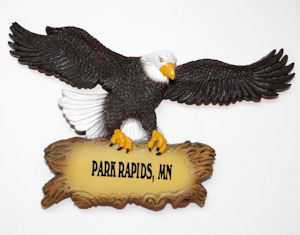 Park Rapids, MN Eagle Magnet