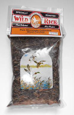 Pure Minnesota Cultivated Wood Parched Wild Rice